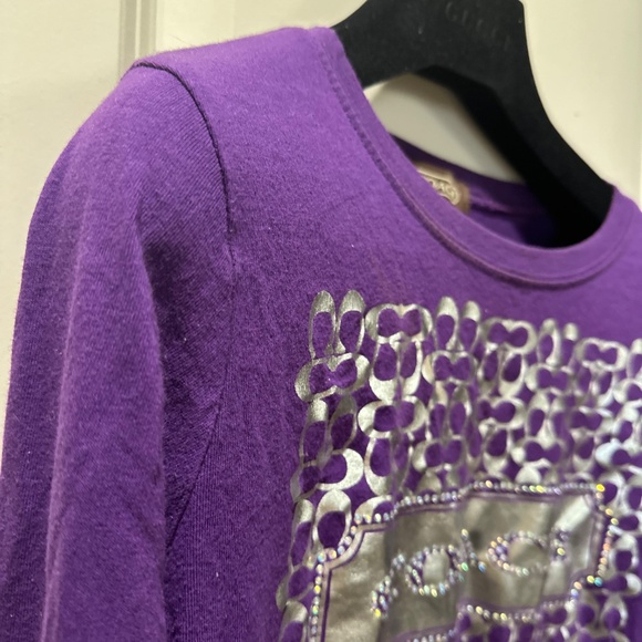 Purple Coach Shirt - Picture 7 of 8